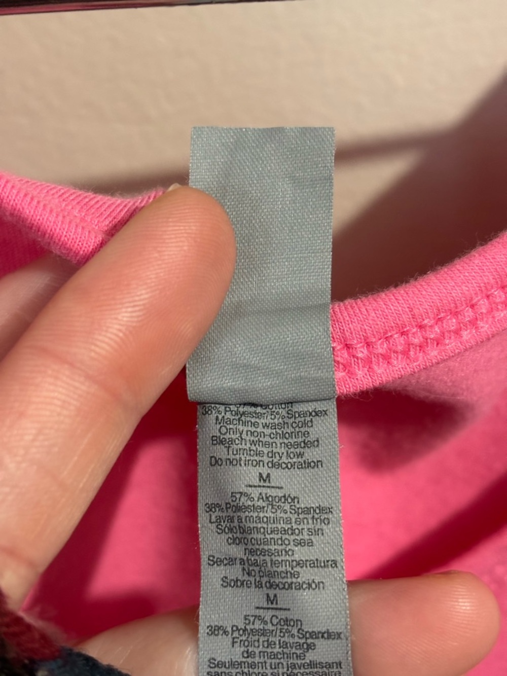 Pink Graphic Sporty Gym Tank Top Size Medium Suck It Up Buttercup Next Level - Picture 6 of 6